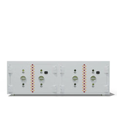 Modern ofisler için desenli beyaz şeritli 4 bölmeli çelik güvenlik dolabı