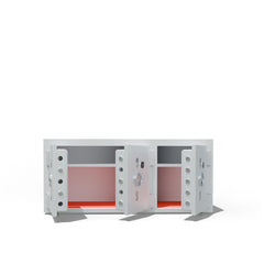 Güvenlik Sürgüsü: "Zırhlı kasa iç mekanizma masif çelik kilit milleri ve darbe koruması"