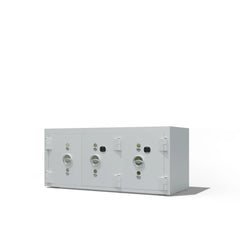 Açık Kapak Görseli: "Üç bölmeli çelik kasa iç raf sistemi ve bağımsız depolama alanları"